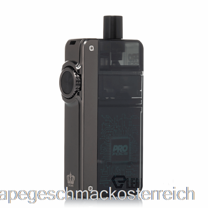 Uwell Crown B 35W Pod System Eisengrau Vape Geschmack